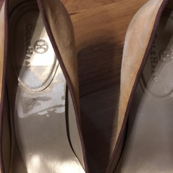 Cole Haan suede loafer heels - Picture 7 of 7